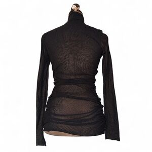 Elegant Black bebe Turtleneck Size S